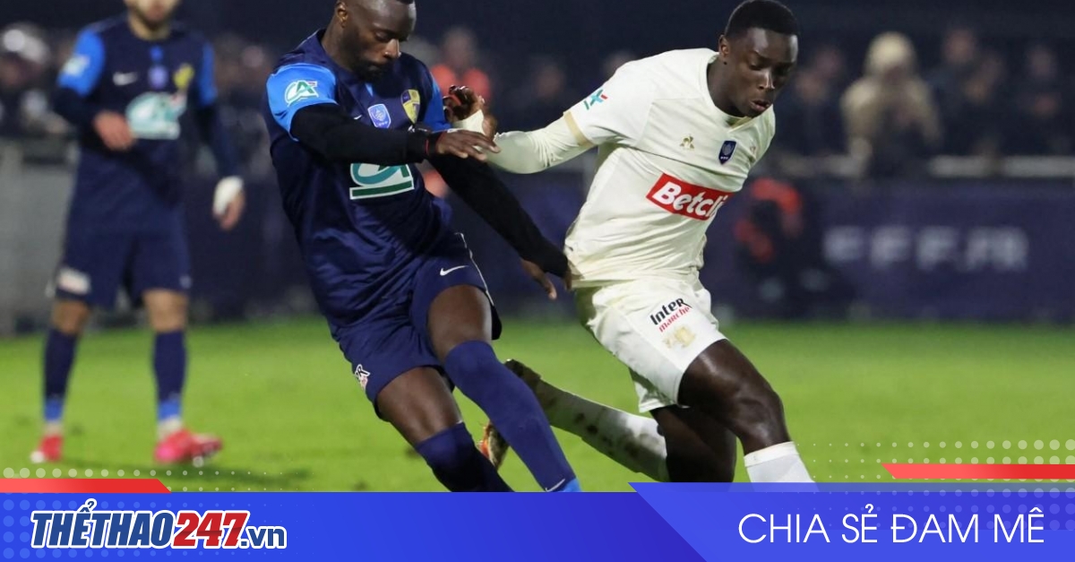 Stade Briochin đã loại đội bóng Ligue 1 là Nice