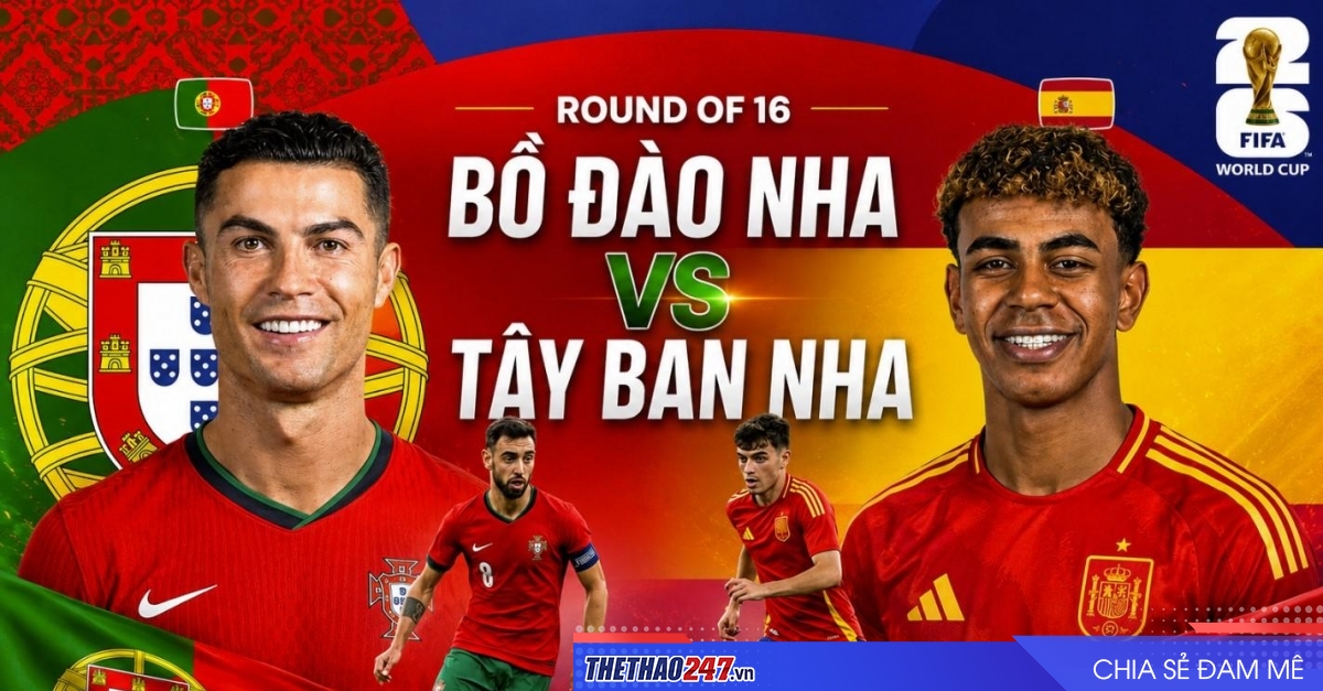 Dự đoán bàn thắng, góc & thẻ phạt Bồ Đào Nha vs Tây Ban Nha - World Cup 2026