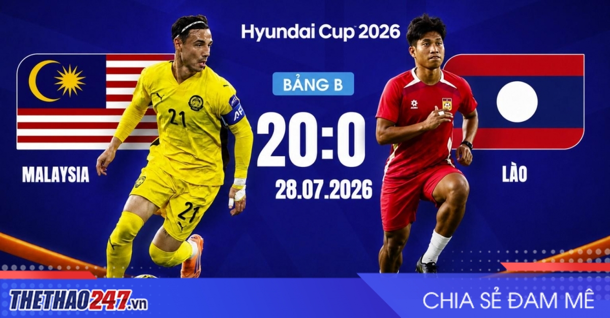Dự đoán tỷ số Malaysia vs Lào: Hổ Mã Lai thắng đậm?