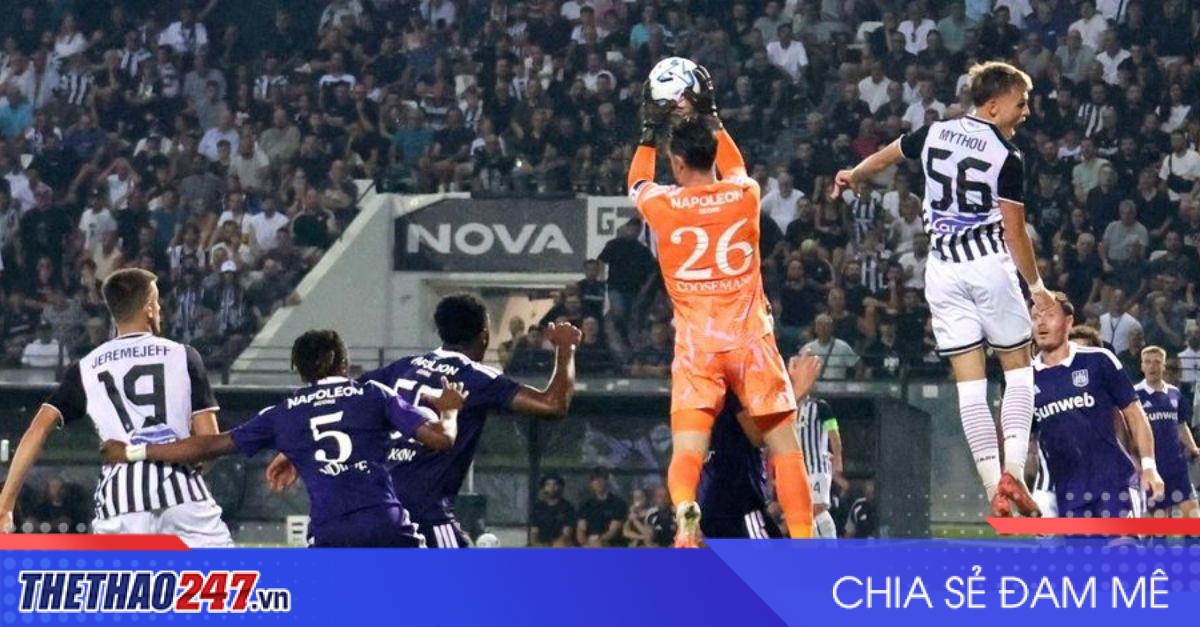 Nhận định Anderlecht vs PAOK: Chủ nhà giữ lợi thế mong manh