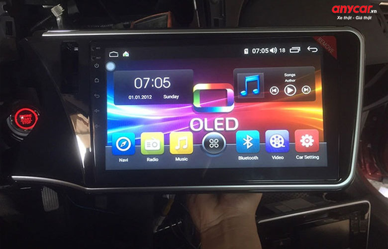 Màn hình Android ô tô Oled