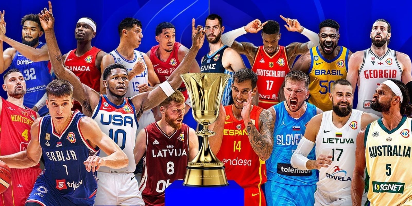 Xác định 16 cái tên đi tiếp tại giải FIBA World Cup bóng rổ nam 2023 320965