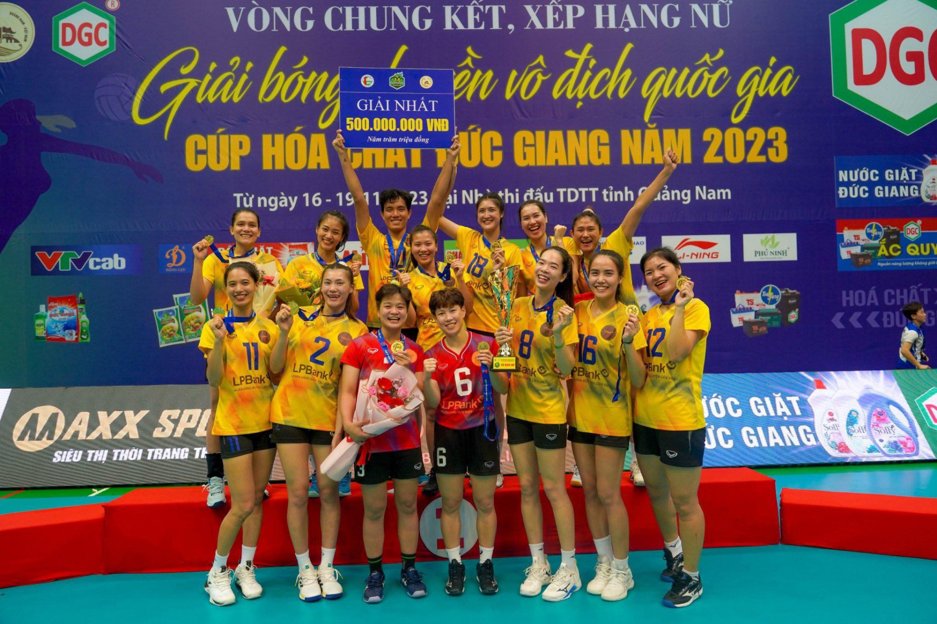 Ninh Bình LPBank vô địch giải bóng chuyền VĐQG lần đầu tiên trong lịch sử 359149