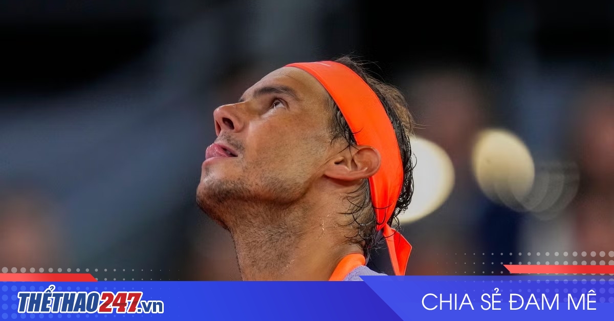 Rafael Nadal dừng bước tại Madrid Open 2024