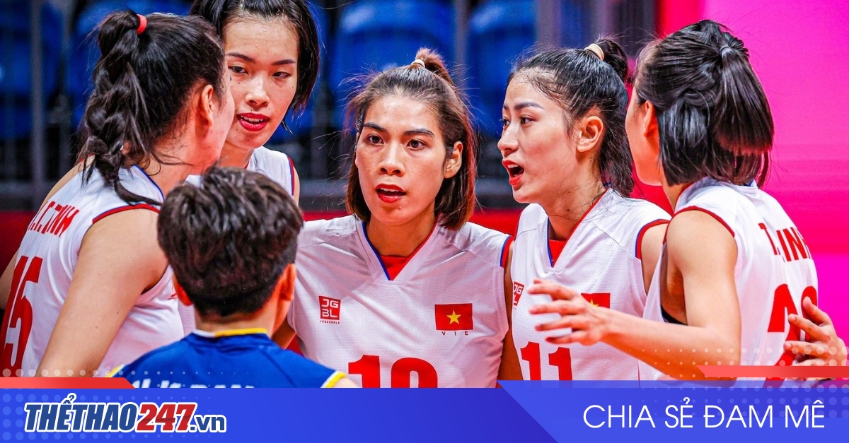 越南女排贏得2024年AVC挑戰盃揭幕戰