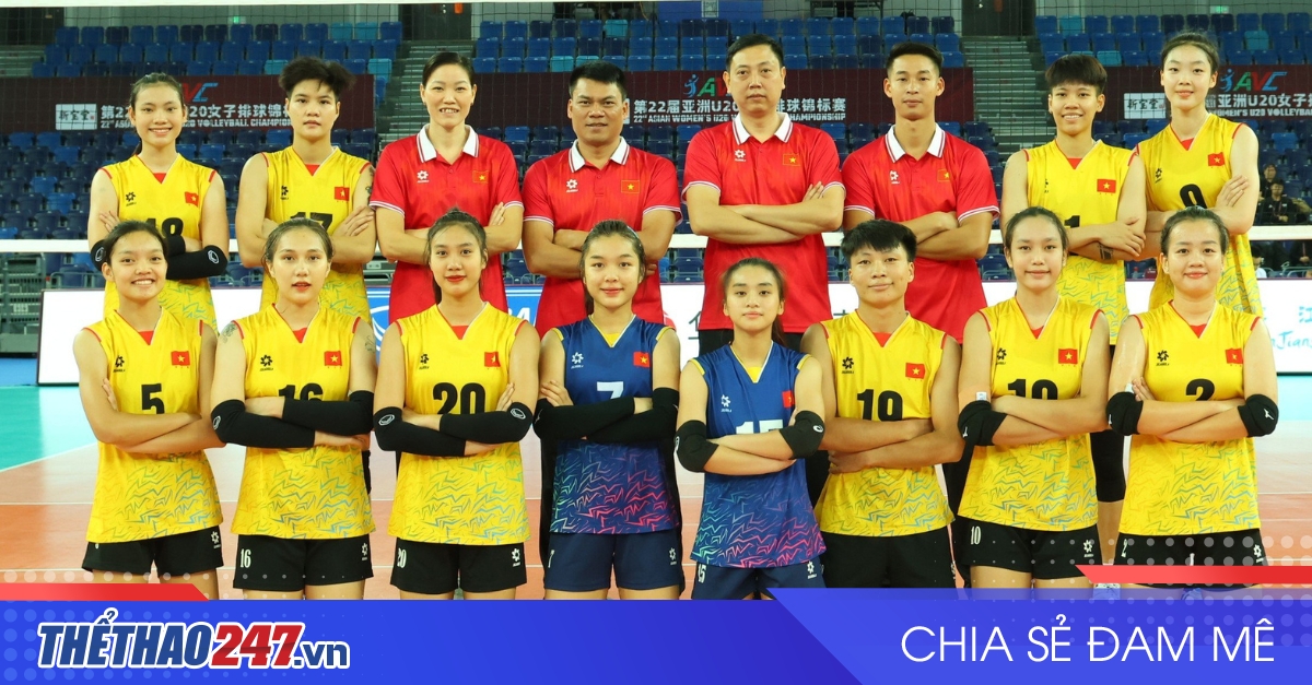 Bóng chuyền nữ U20 Việt Nam vào vòng 8 đội mạnh nhất tại giải Châu Á 2024