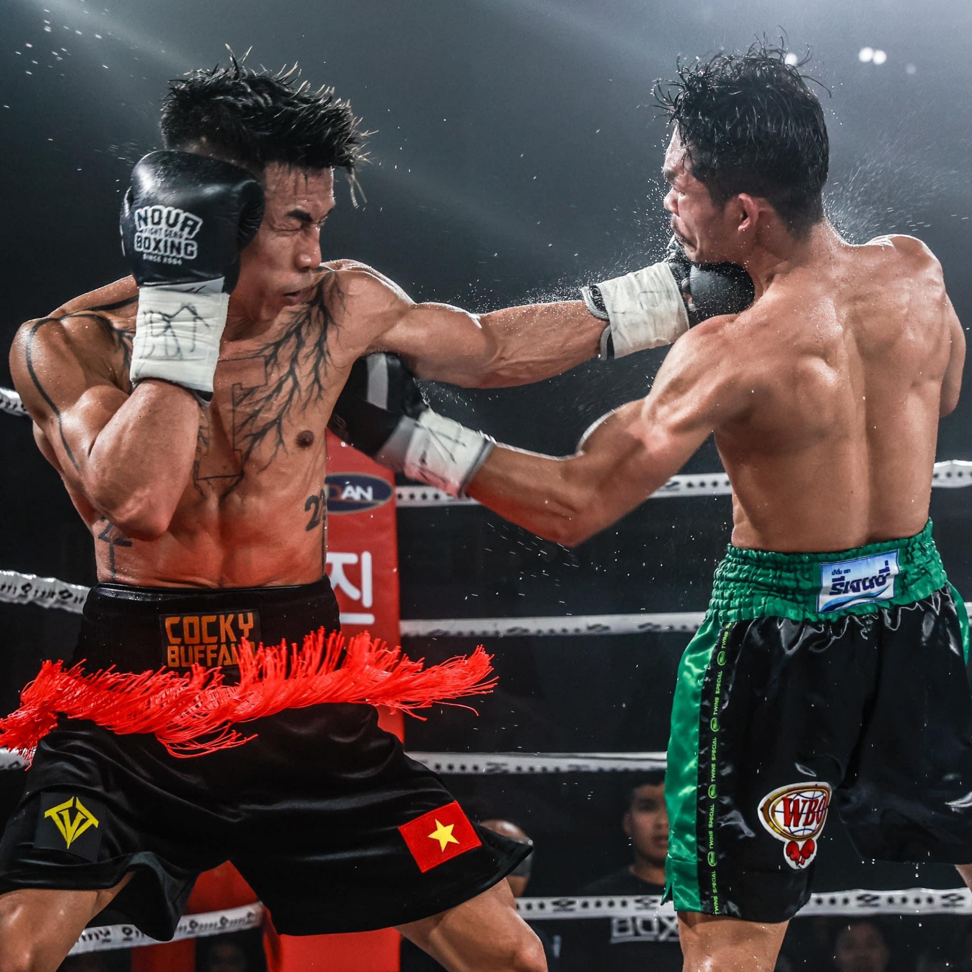 Thắng đẹp người Thái, Trần Văn Thảo giành đai vô địch boxing toàn cầu 457540