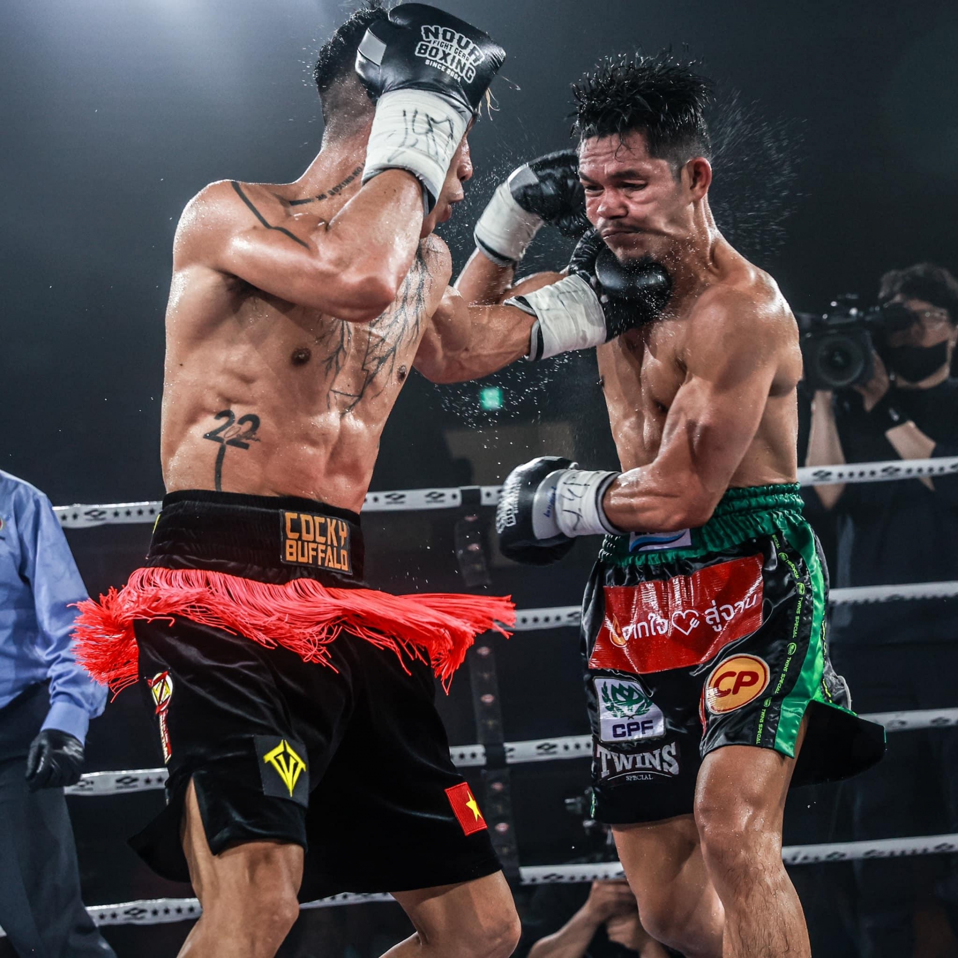 Thắng đẹp người Thái, Trần Văn Thảo giành đai vô địch boxing toàn cầu 457541