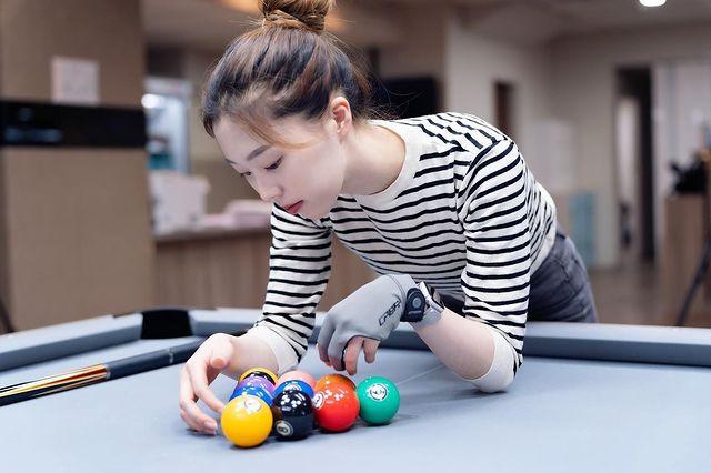 Tan chảy trước nhan sắc của Seo Seoa - mĩ nhân billiards tham dự UK Open 2024 457843