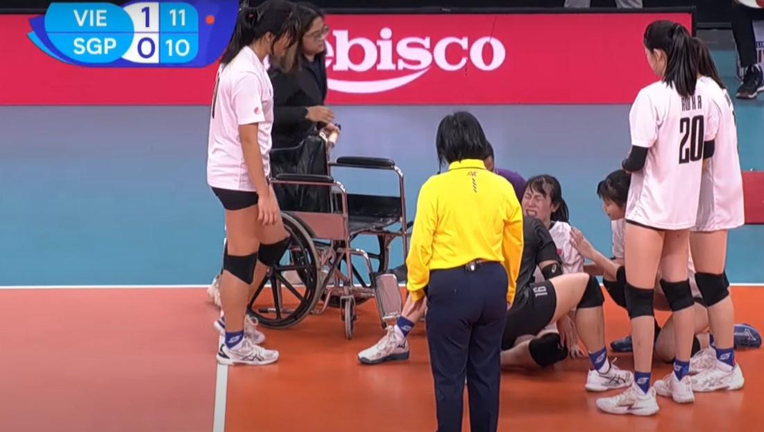 Trực tiếp bóng chuyền nữ Việt Nam 1-0 Singapore: Bất ngờ thú vị ở set 2 467914