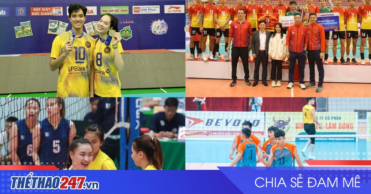 Xác định hai trận chung kết bóng chuyền Cúp Hoa Lư - Bình Điền 2024