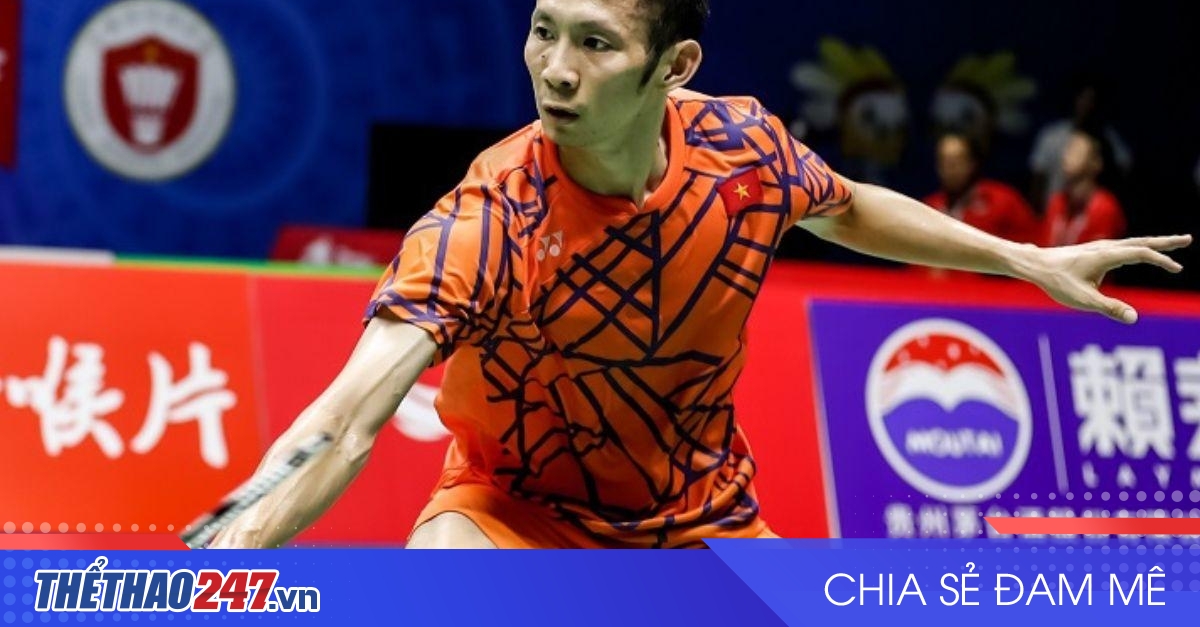 Lịch thi đấu các tay vợt Việt Nam giải cầu lông Ruichang China Masters