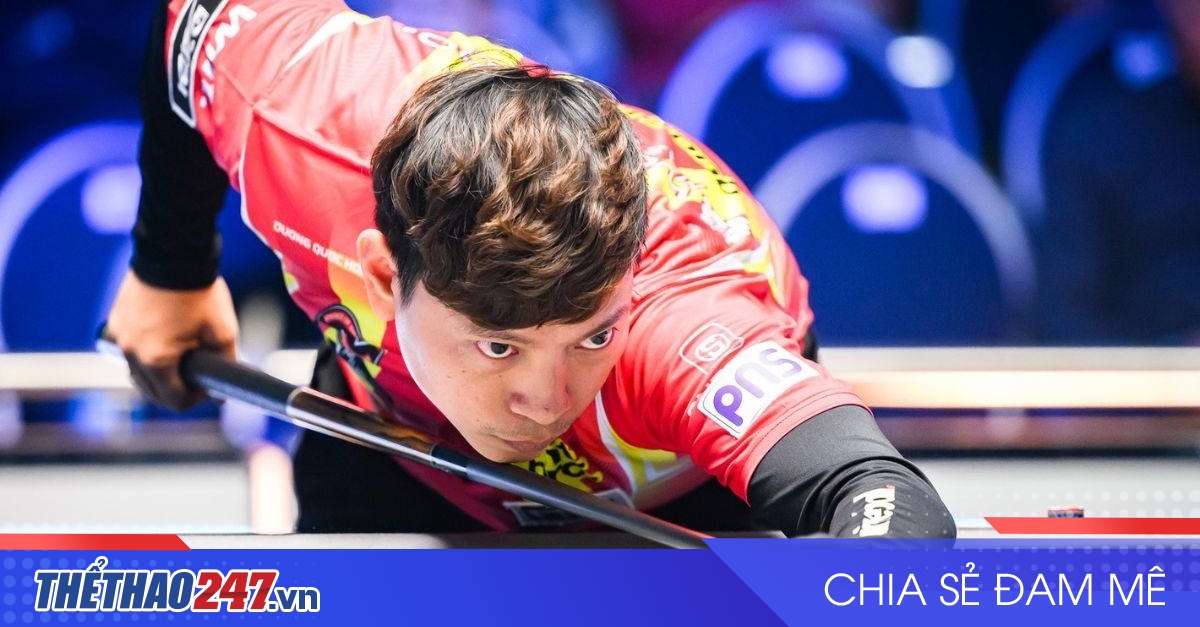 Lịch thi đấu các cơ thủ Việt Nam giải billiards UK Open 2024 [7/512/5]