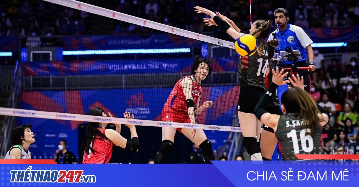 Link xem trực tiếp bóng chuyền nữ Nhật Bản vs Thổ Nhĩ Kì, 0h00 ngày 16/5