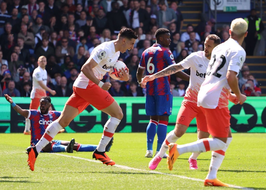 Crystal Palace cùng West Ham tạo ra 