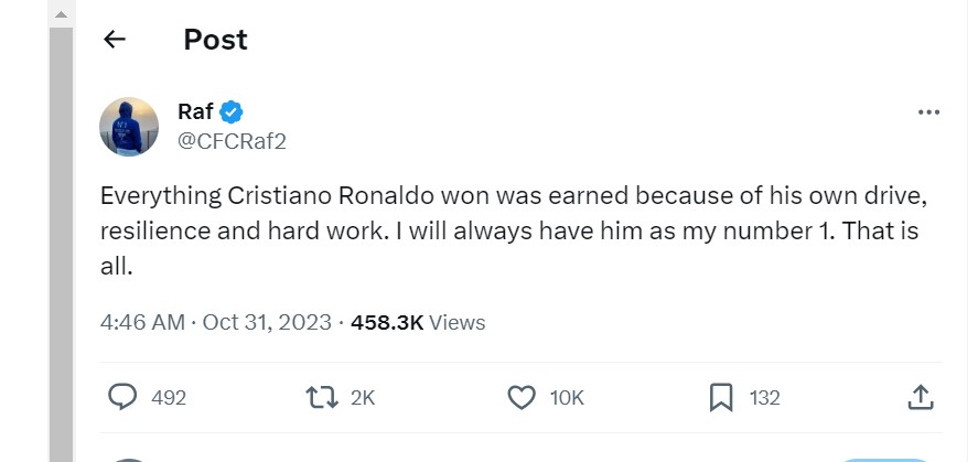 Người hâm mộ Ronaldo phản ứng bất ngờ về Quả bóng vàng thứ 8 của Messi 349688