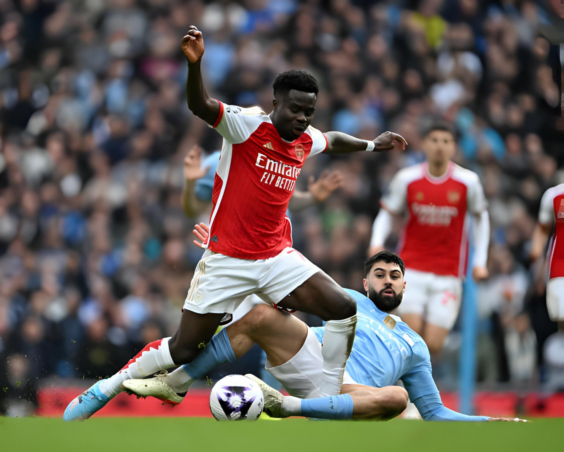 Arsenal đạp đổ chuỗi 47 trận đáng tự hào của Man City 433791