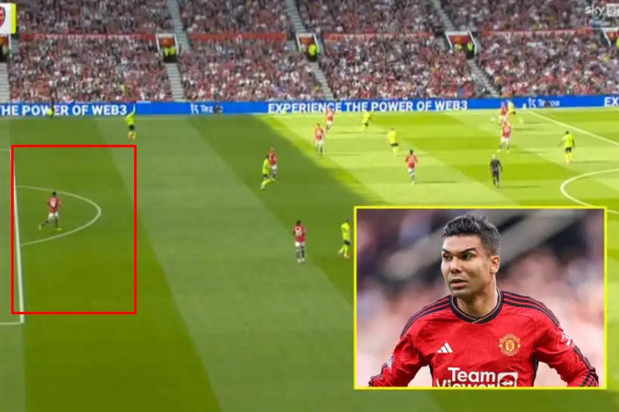 Biếu bàn thắng cho Arsenal, CĐV MU nổi giận với Casemiro 461052