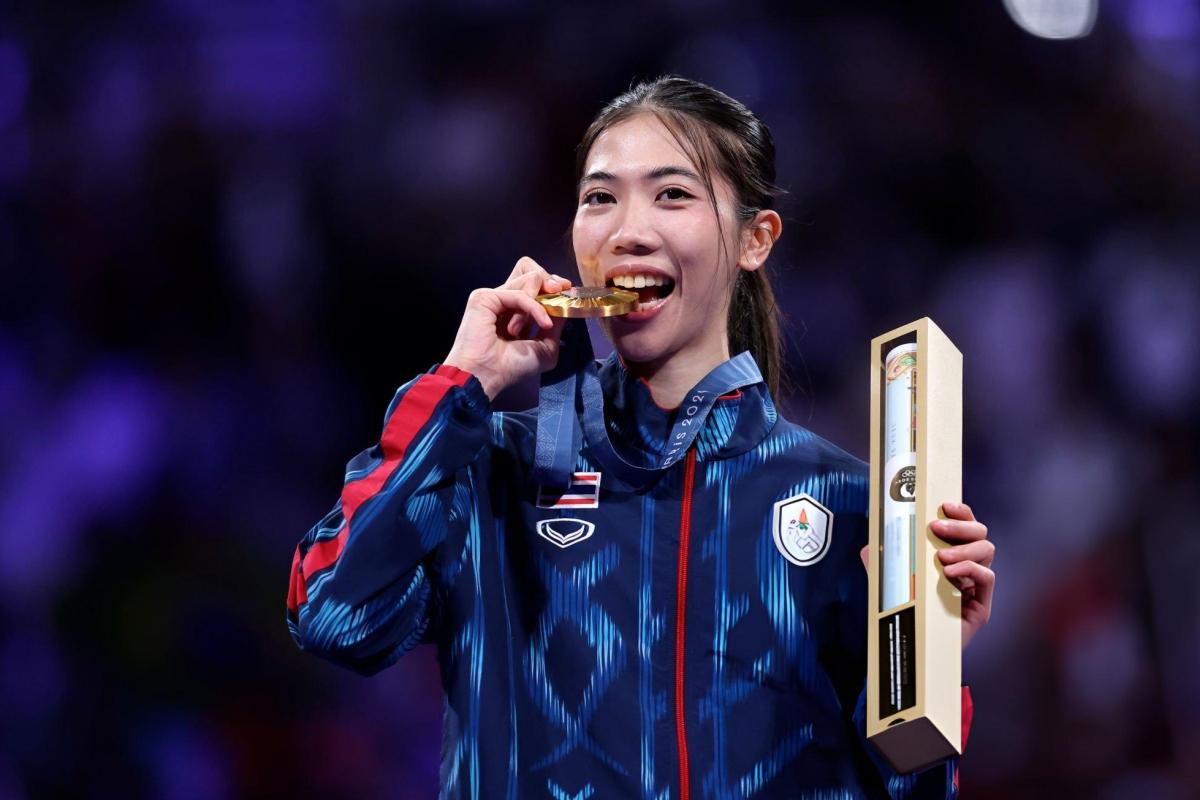Thái Lan giành HCV đầu tiên tại Olympic 2024 509974