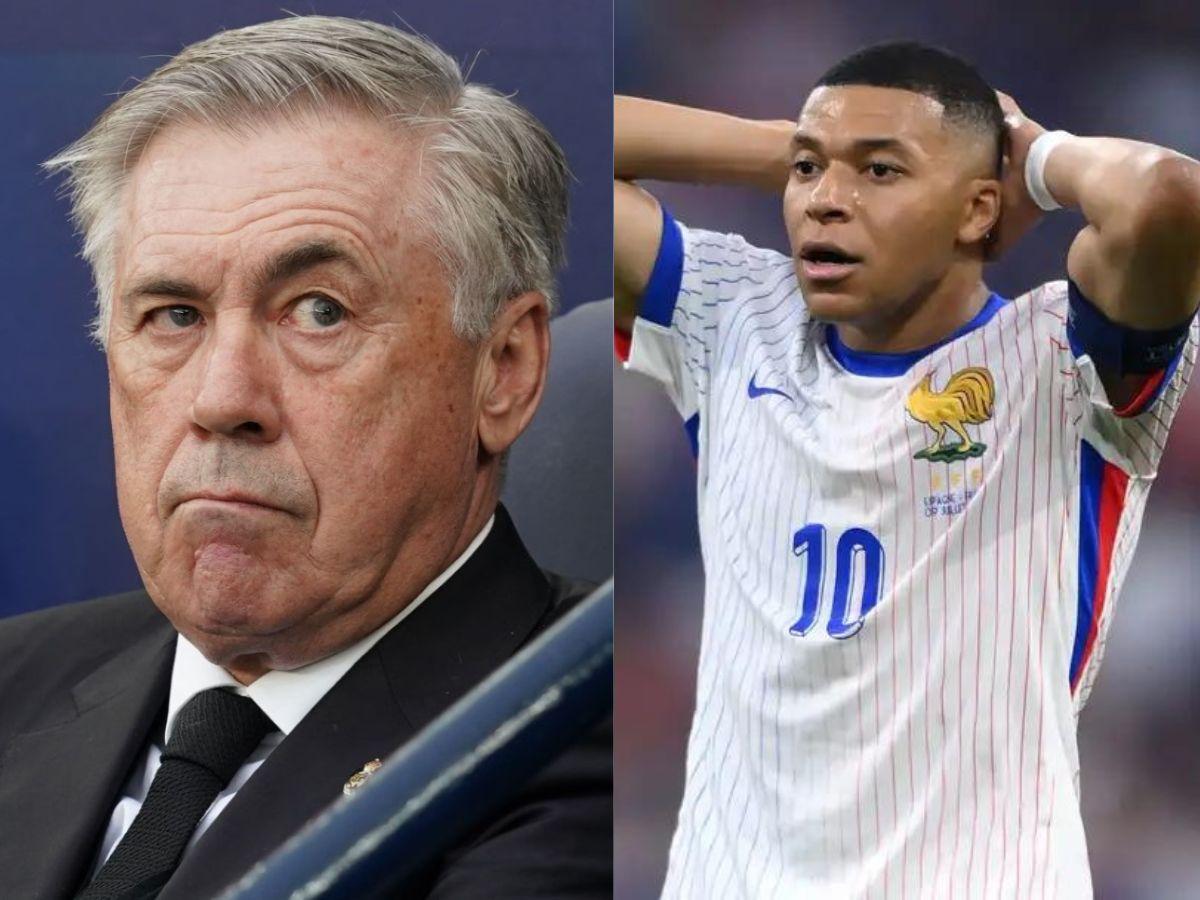 Mbappe bị HLV Ancelotti 'nắn gân' trước trận ra mắt Real Madrid