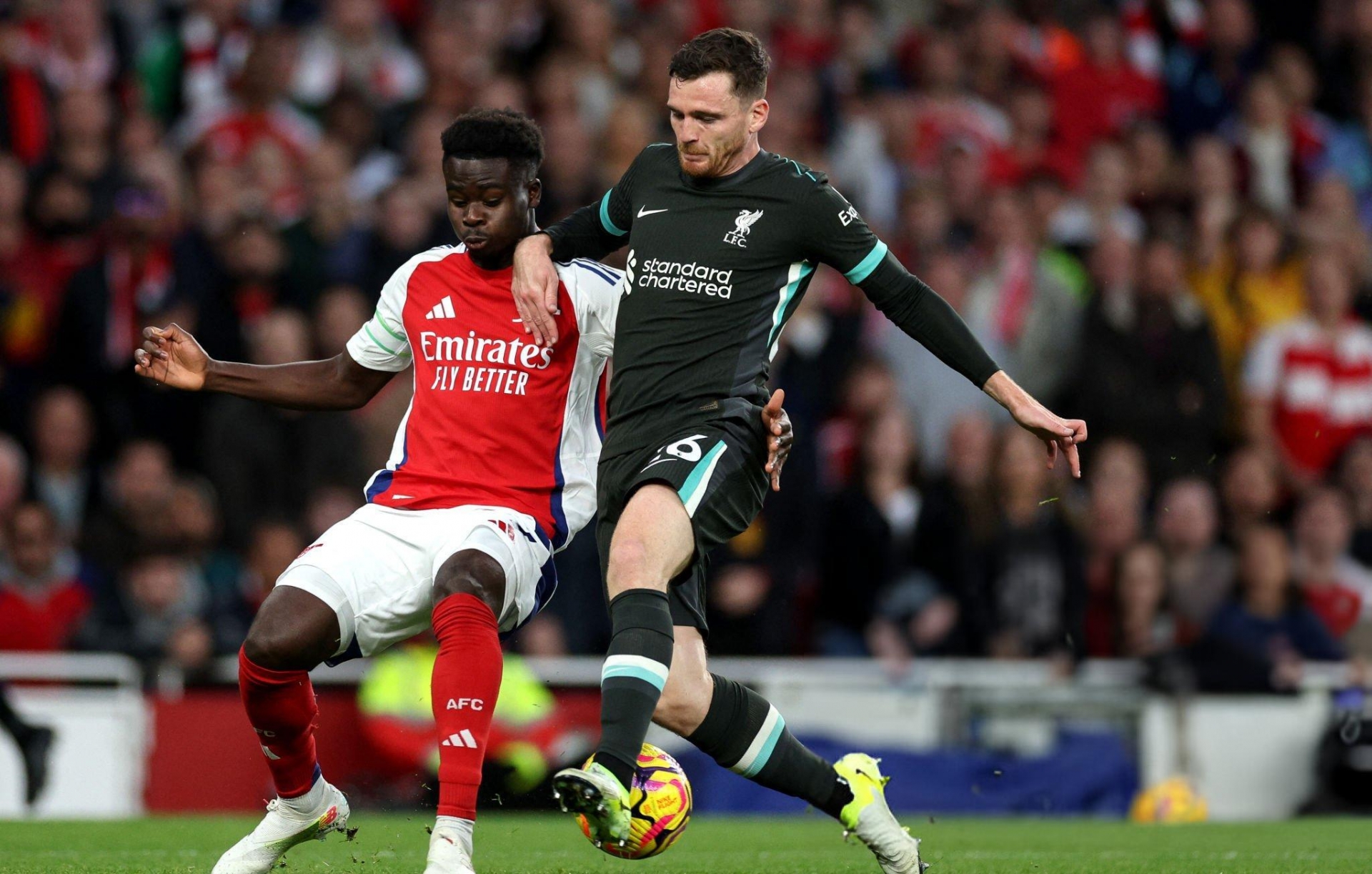 Trực tiếp Arsenal 1-1 Liverpool: Ăn miếng trả miếng