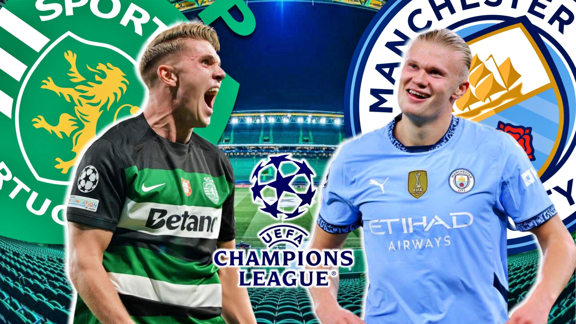 Trực tiếp Man City vs Sporting CP: Điểm tựa hàng công