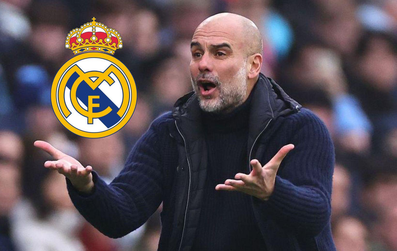 Pep Guardiola đáp trả Real Madrid: 'Hãy để trọng tài được yên'