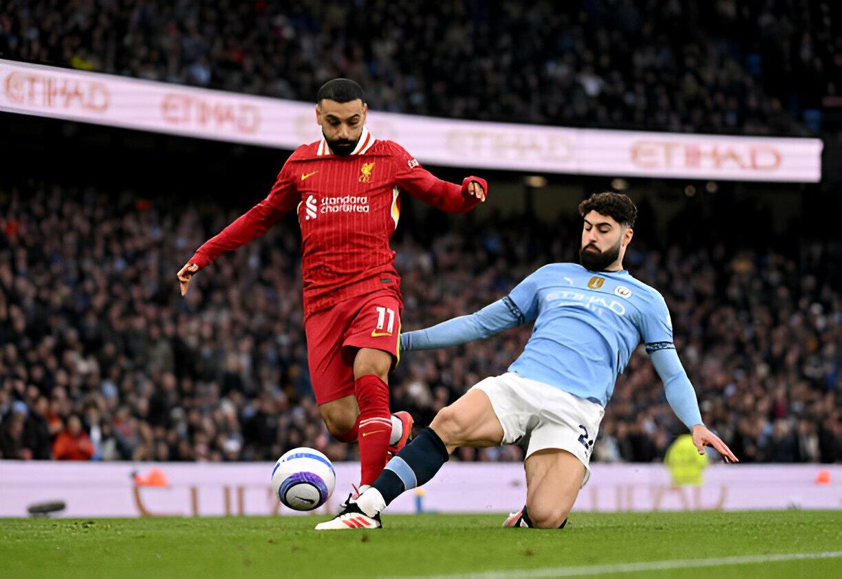 Trực tiếp Man City 0-1 Liverpool: Salah tỏa sáng