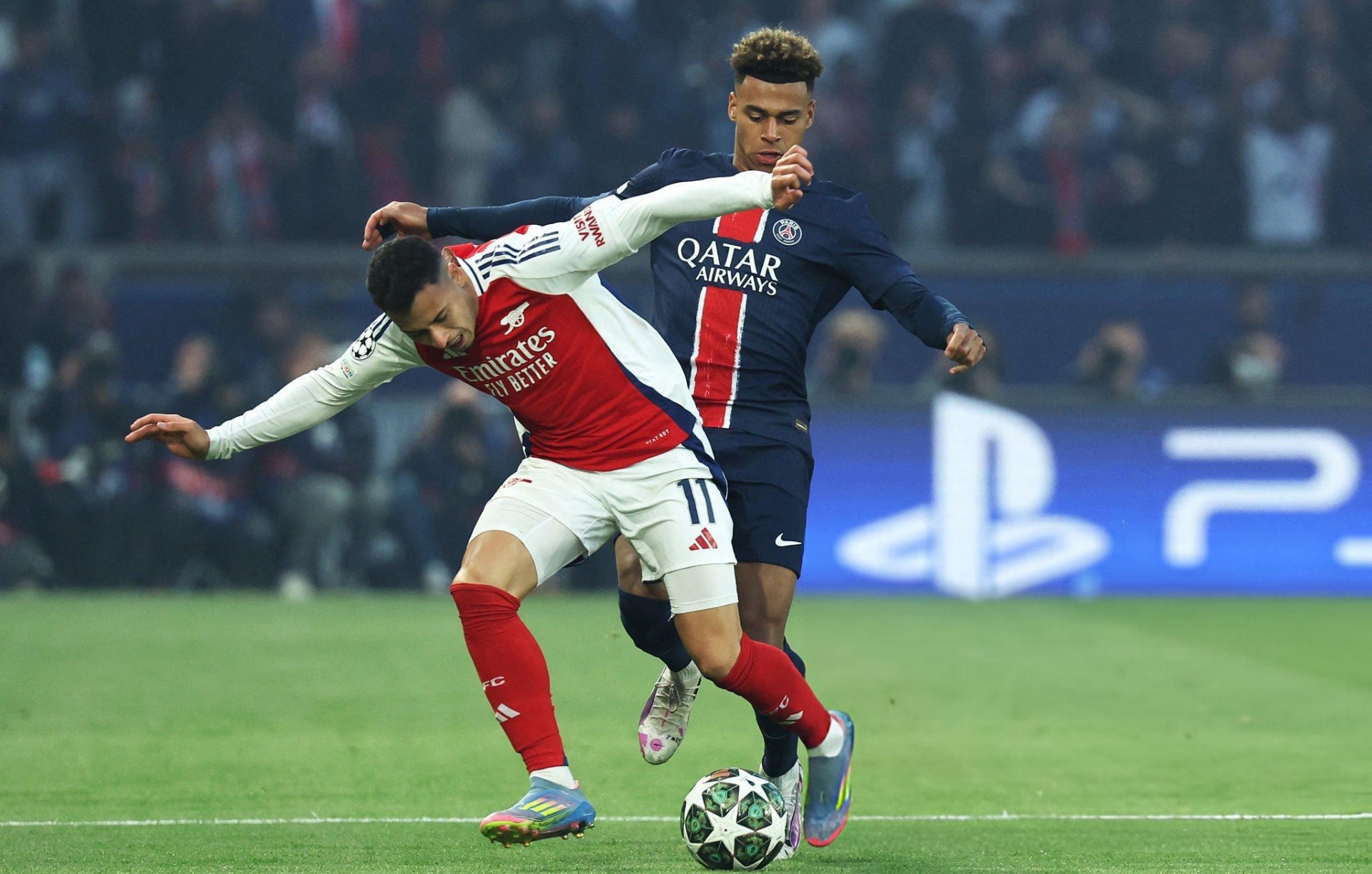 Trực tiếp PSG 1-0 Arsenal: Quá khó cho Pháo thủ