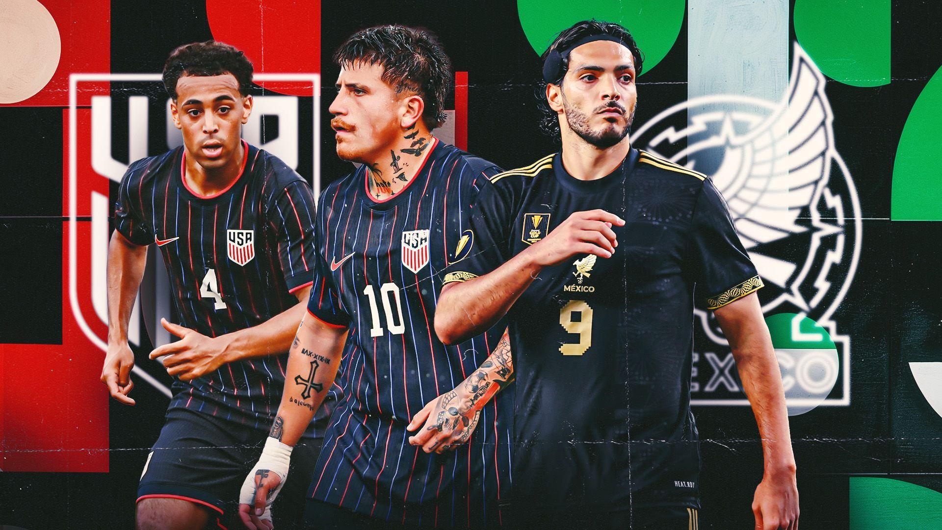 Trực tiếp Mỹ 0-0 Mexico: Trận đấu bắt đầu