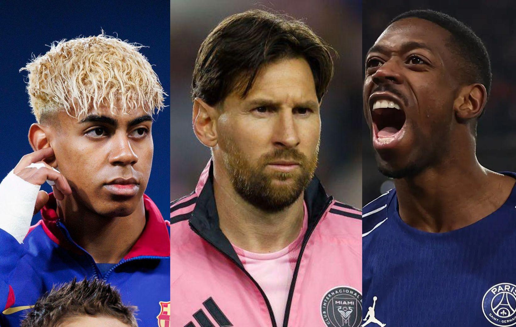 Cầu thủ xuất sắc nhất 2025: Dembele top 2, Messi góp mặt