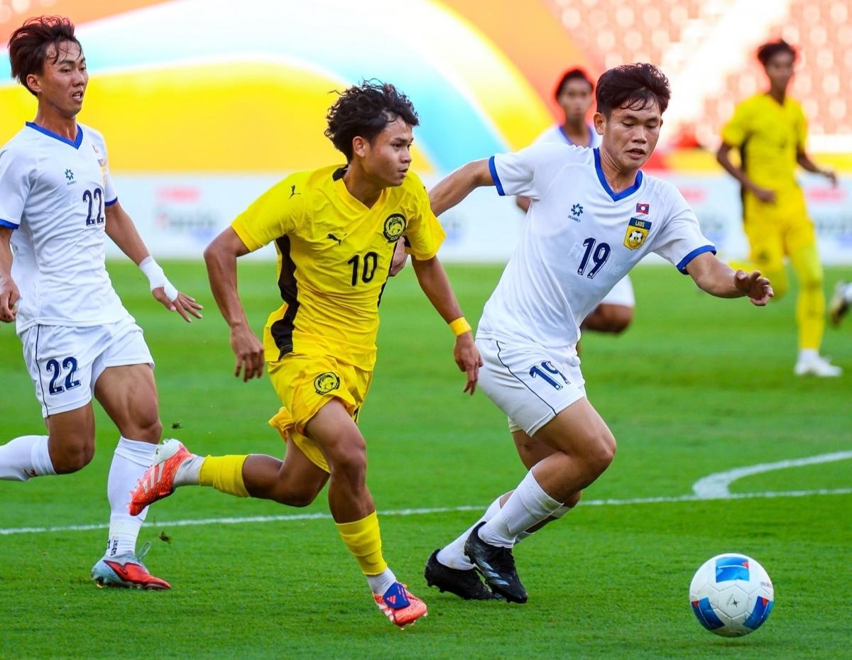 Trực tiếp U22 Malaysia 3-1 U22 Lào: Liên tiếp mắc sai lầm