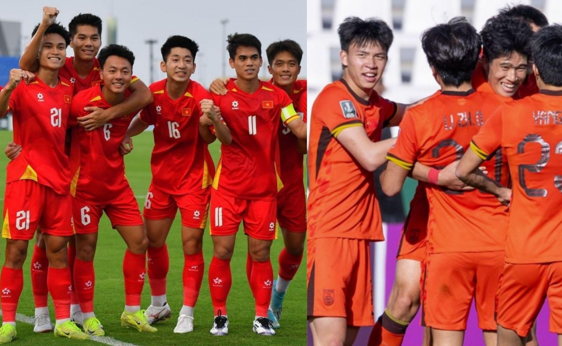 Lịch sử đứng về phía U23 Việt Nam trước trận gặp U23 Trung Quốc