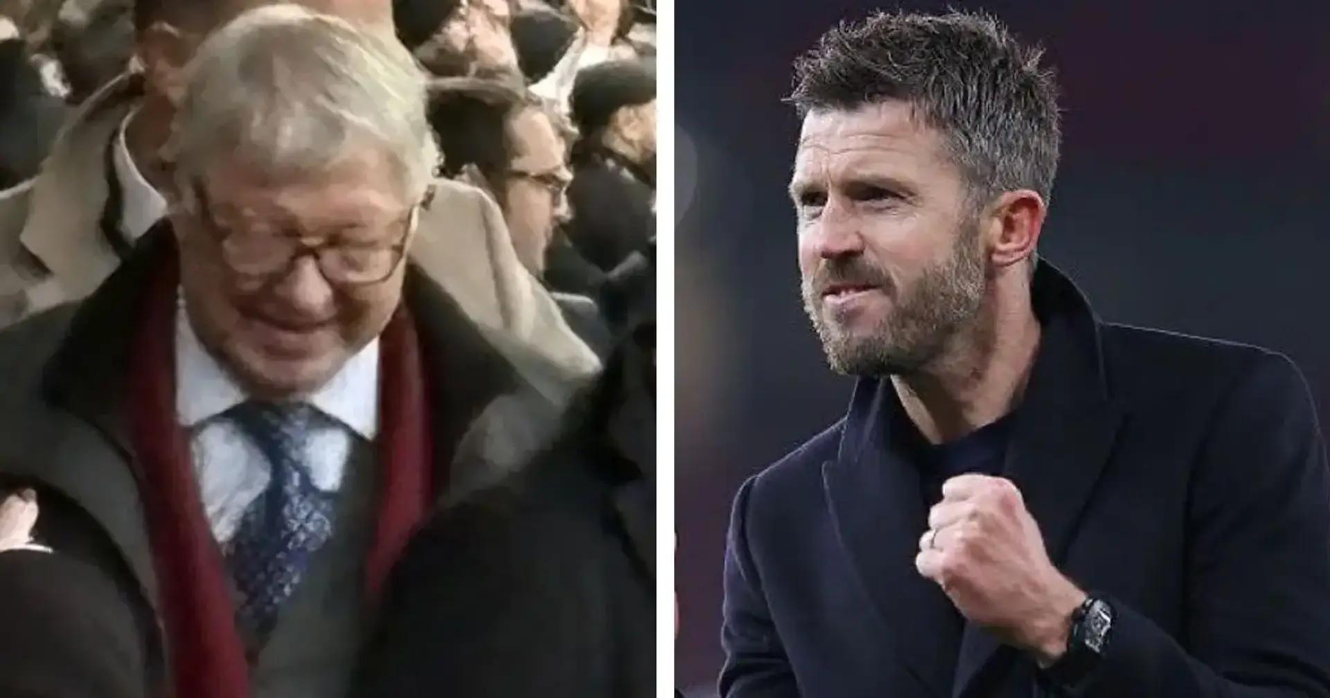 Sir Alex Ferguson phản ứng khi MU toàn thắng cả 4 trận thời Carrick