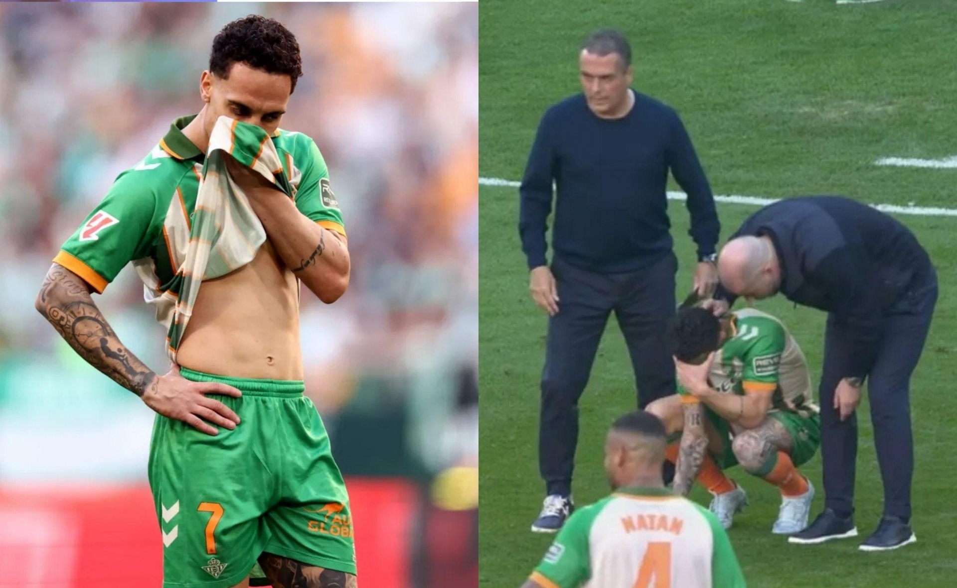 Antony bật khóc nức nở ngay trên sân