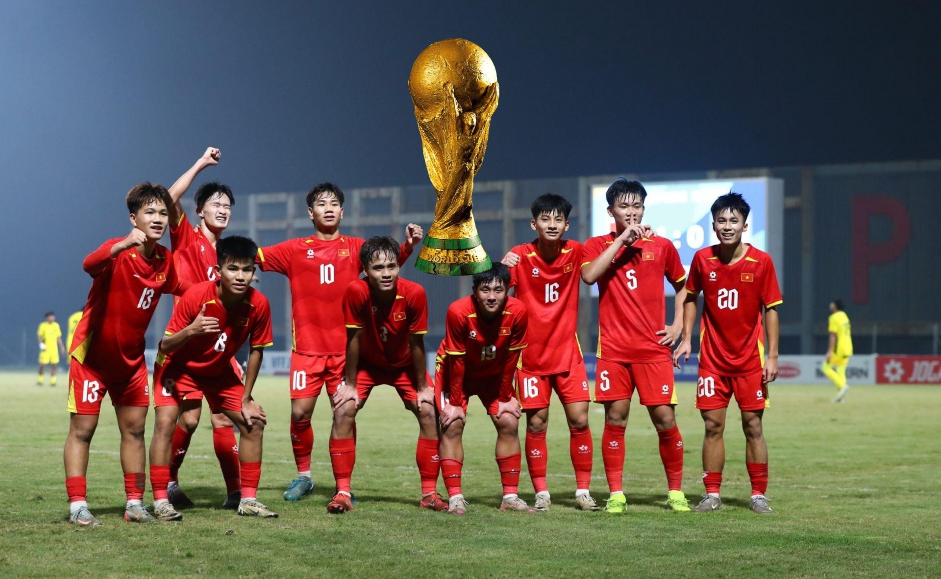 Việt Nam đang mơ đến World Cup với lứa thế hệ vàng tiếp theo