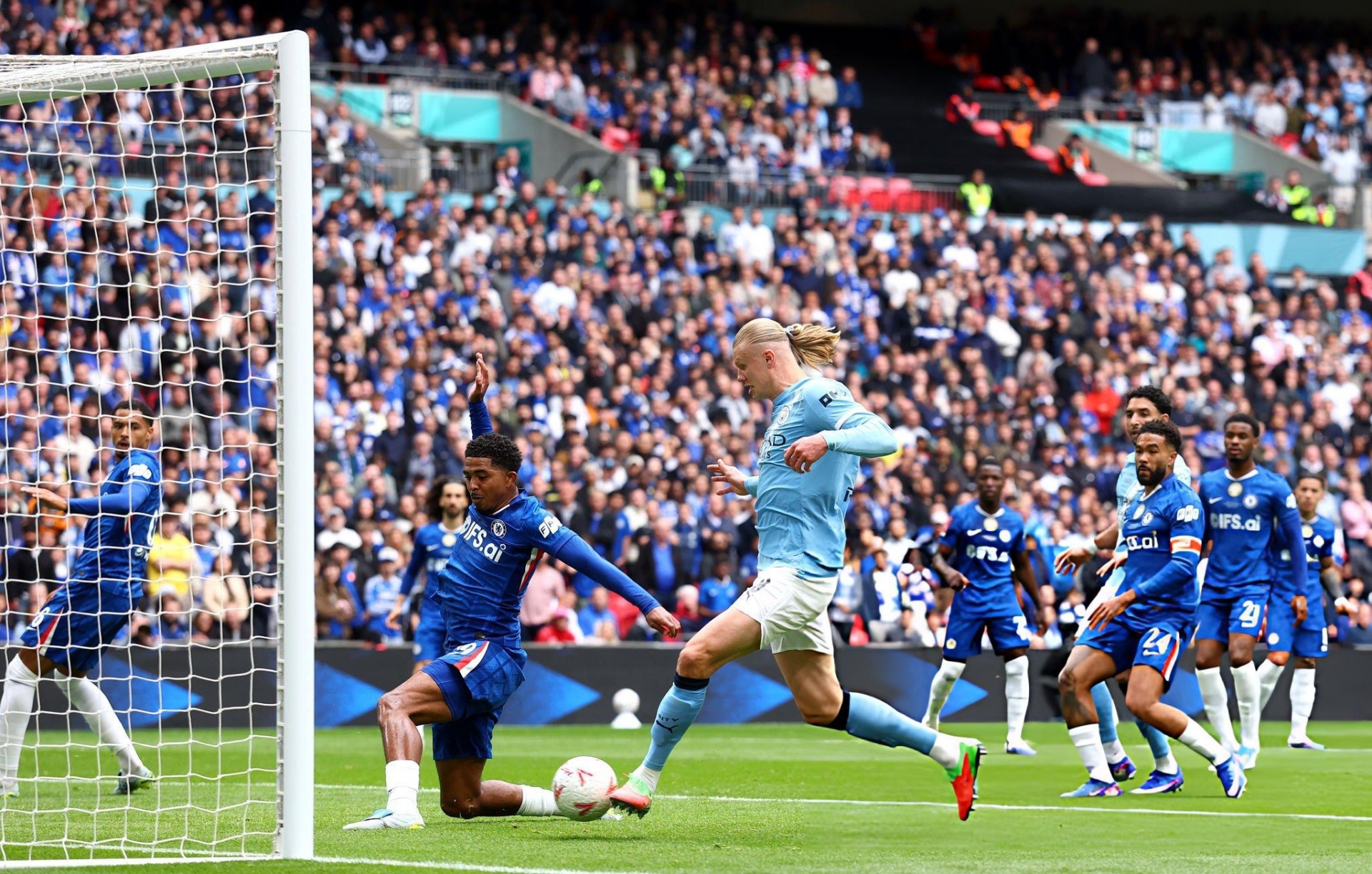 Trực tiếp bóng đá Chelsea 0-0 Man City: Giằng co hấp dẫn
