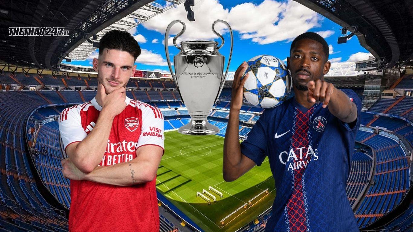 Nhận định Arsenal vs PSG: Pháo thủ lên ngôi?