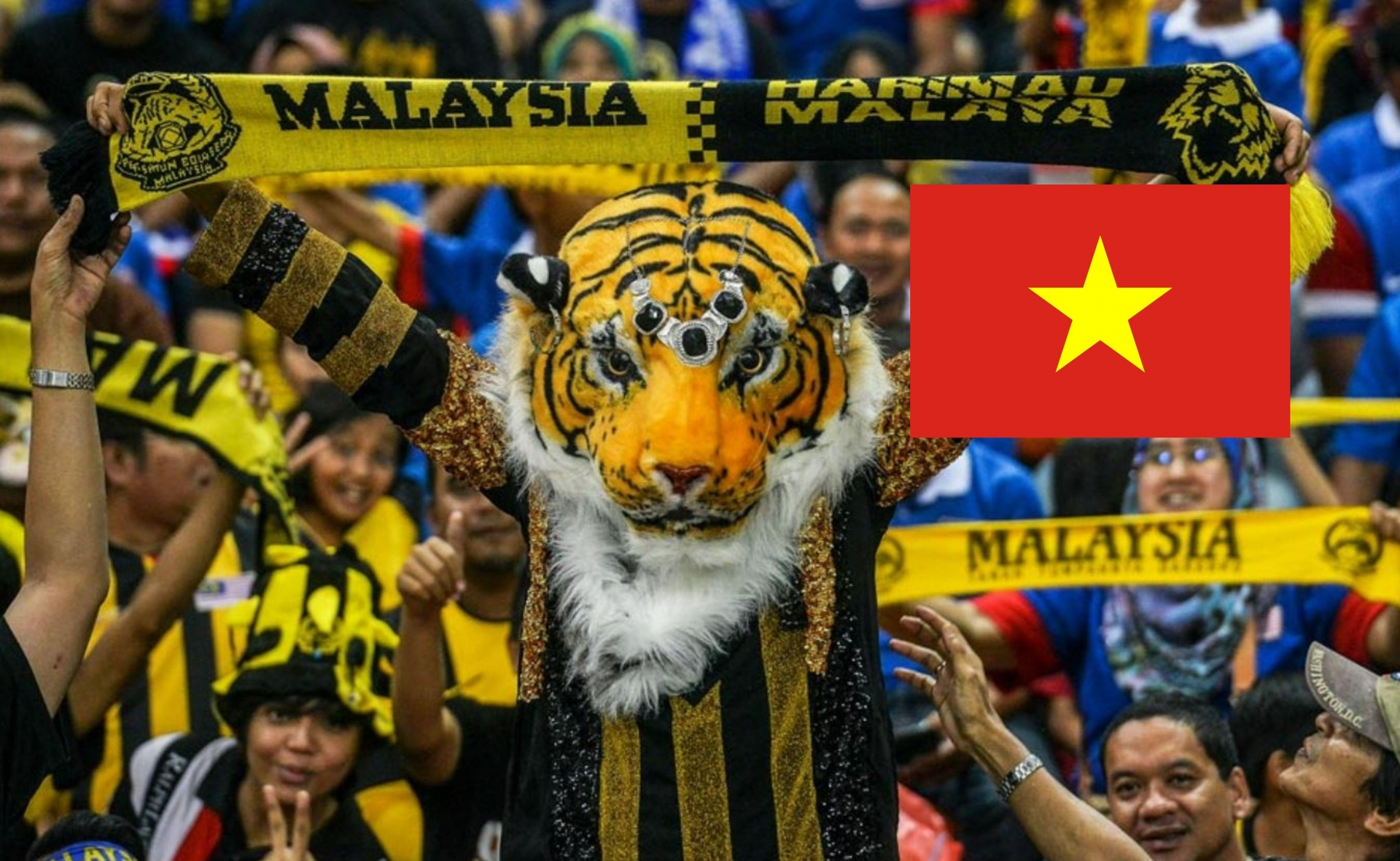 CĐV Malaysia đồng loạt gọi tên Việt Nam sau khi lỡ vé bán kết giải ĐNÁ
