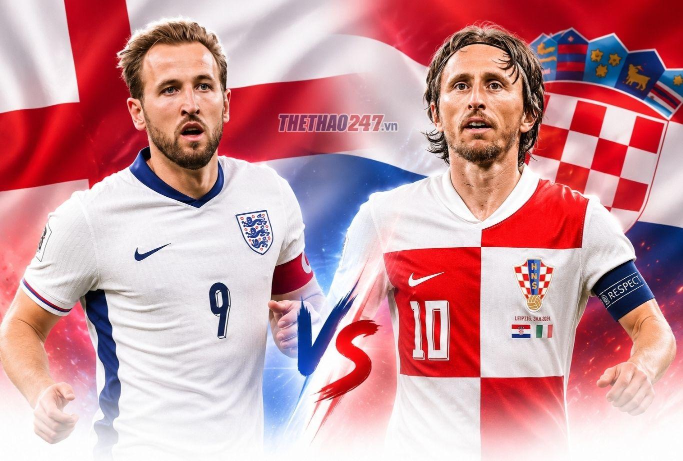 Nhận định Anh vs Croatia: Thắng sát nút