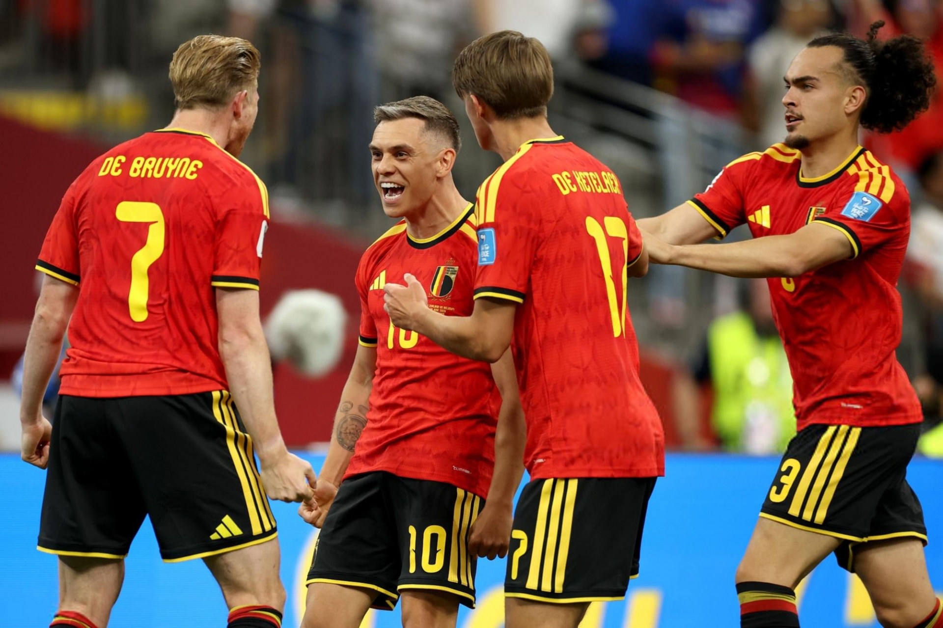 Trực tiếp bóng đá Bỉ 2-0 New Zealand: Lại là Trossard lên tiếng!