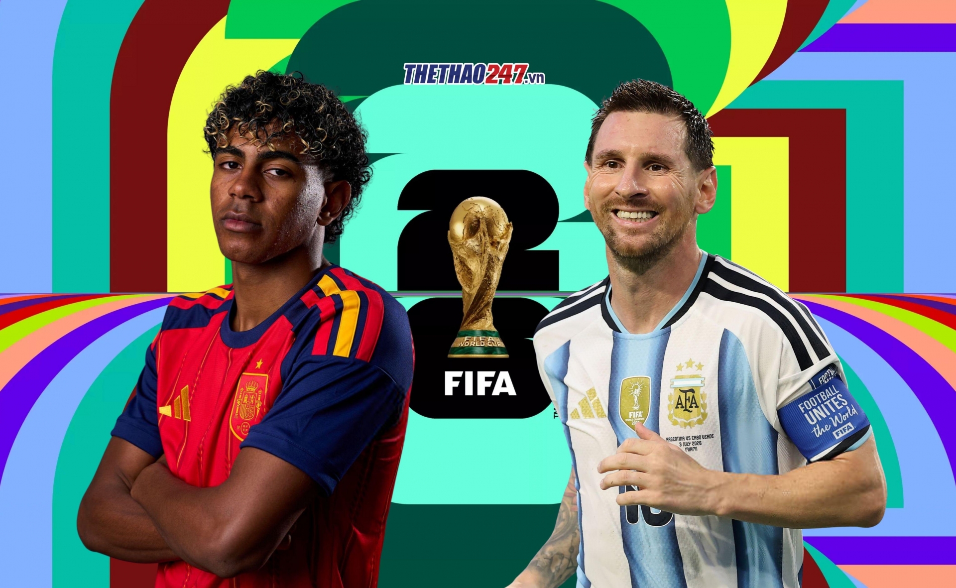 Trực tiếp bóng đá Tây Ban Nha vs Argentina, 2h00 hôm nay 20/7