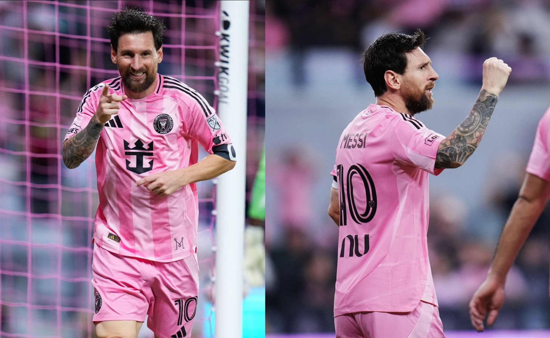 Messi chói sáng, Inter Miami thắng tưng bừng tại MLS