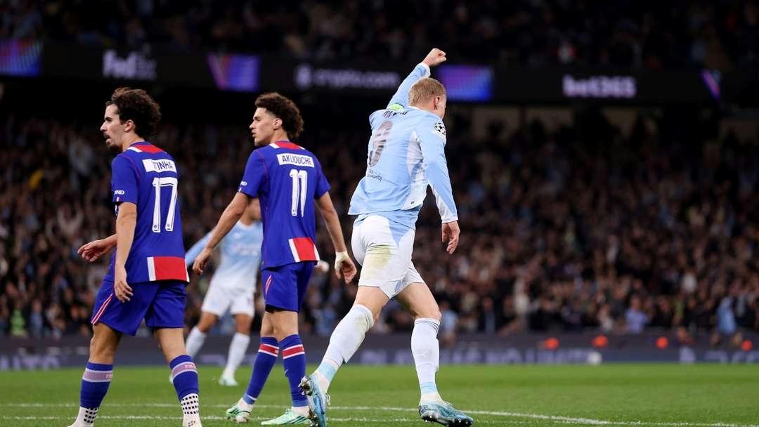 Haaland lập cú đúp, Man City vẫn thảm bại trước PSG ngay tại Etihad
