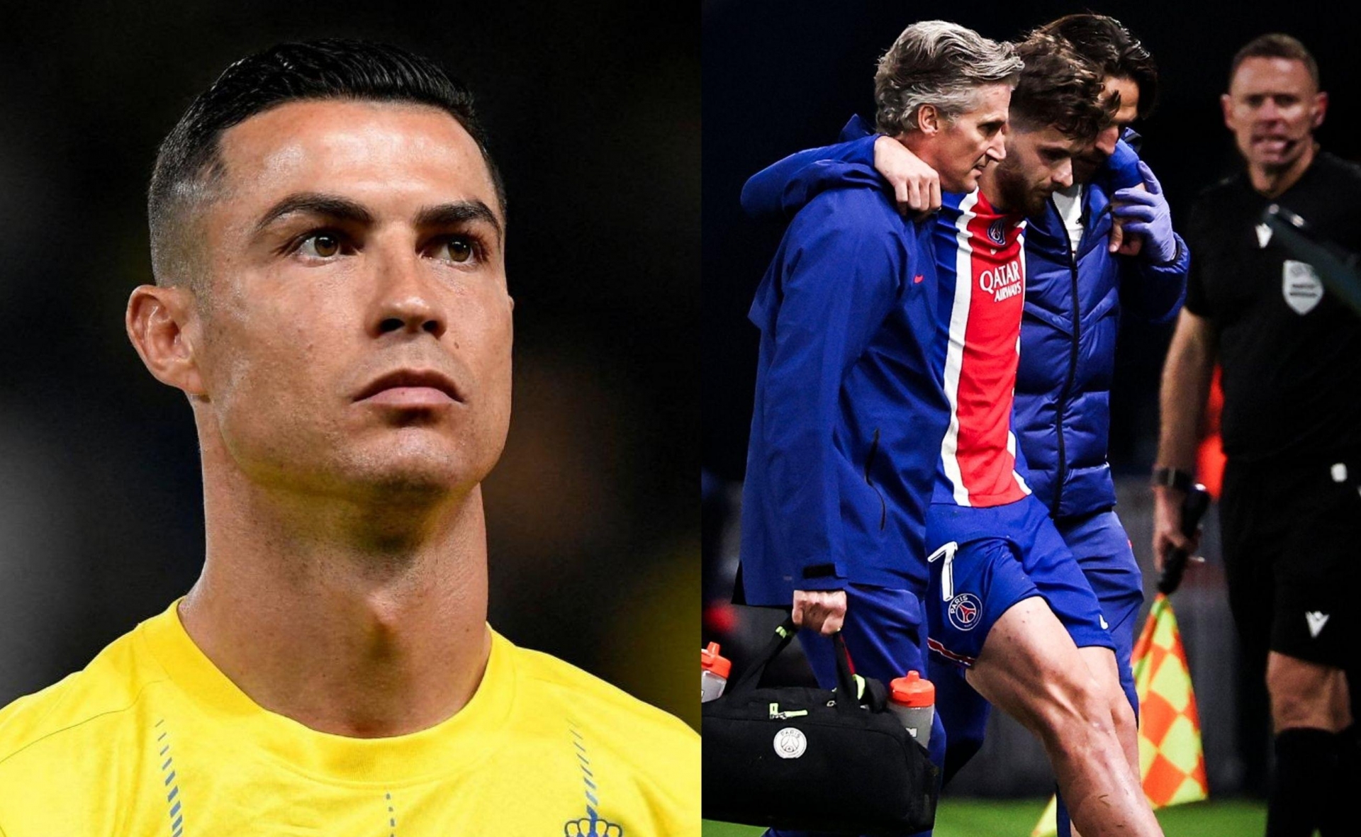 Ronaldo lên tiếng đầy xúc động về chấn thương nặng của ngôi sao PSG