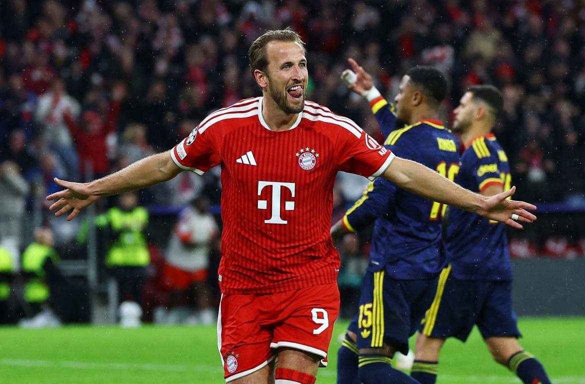 Harry Kane ghi bàn, Arsenal thoát thua Bayern Munich đầy kịch tính