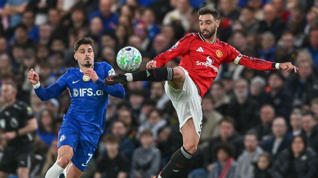 Trực tiếp bóng đá Chelsea 2-0 MU: Sụp đổ hoàn toàn