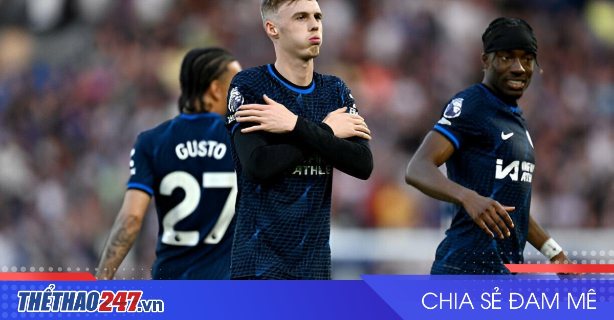 Kết quả Chelsea vs Brighton: Lại là Palmer, suất dự C2 trong tầm tay