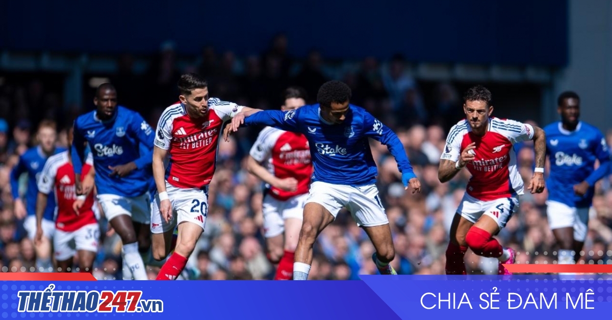 Kết quả - tỷ số Arsenal vs Everton: Buông cúp!