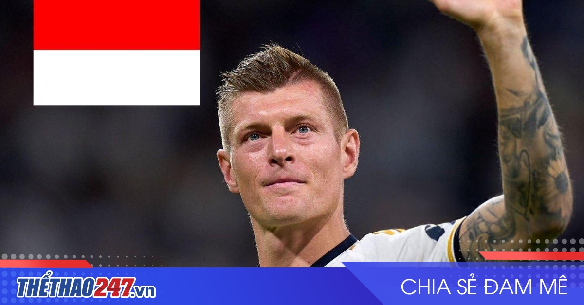 Thay thế Kroos, Real Madrid chọn chiêu mộ 'siêu tiền vệ' gốc Indonesia